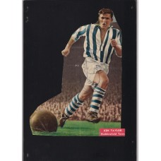 Signed picture of Ken Taylor the Huddersfield Town footballer.
